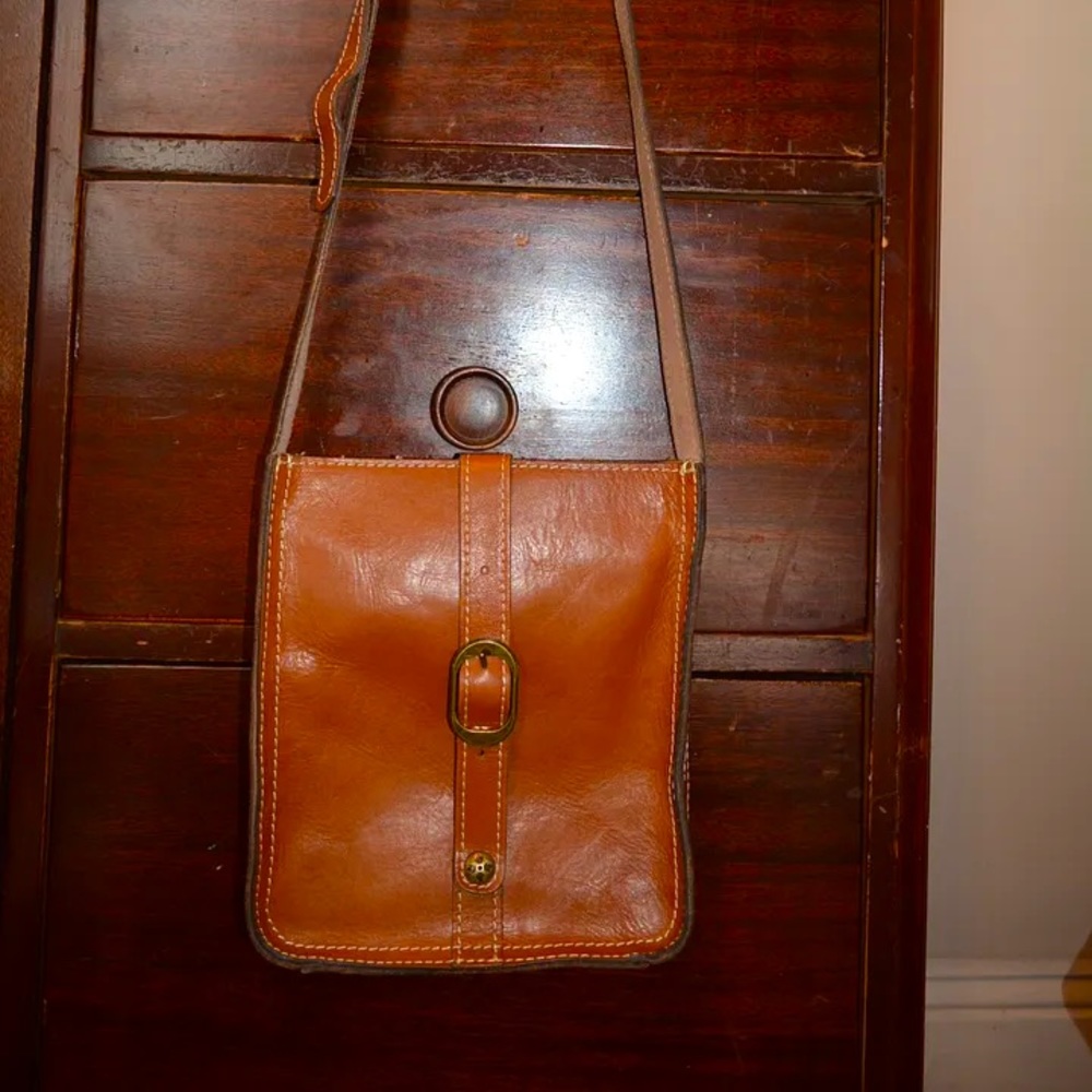 Leather Cross-body Bag